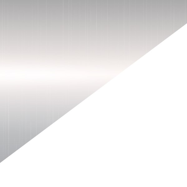 Blank krom / Matt vit (MIST/EASE)