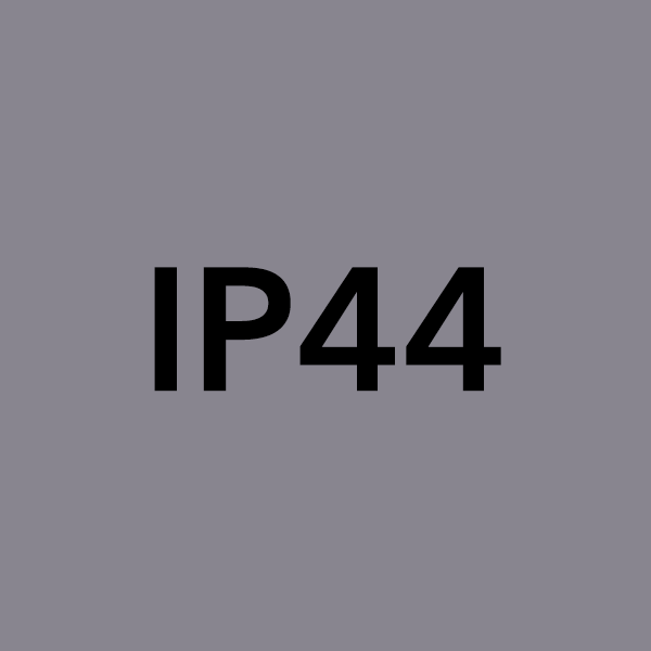 Produktet har kapslingsklasse IP44 og er godkjent for bruk i Sone 2 i våtrom.