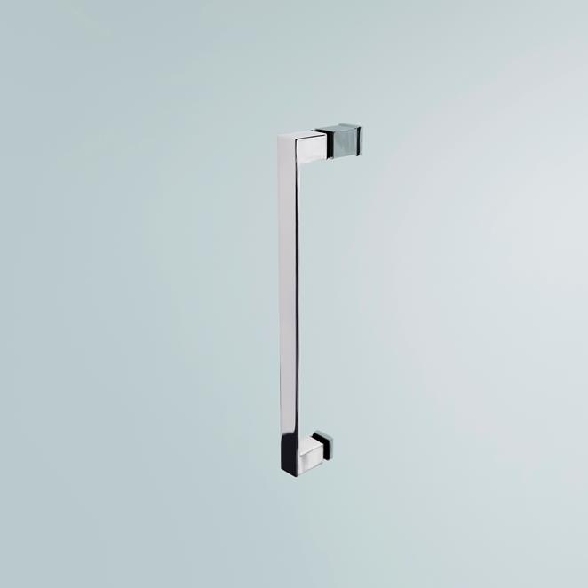 c/c: 256 mm, B: 22 mm. Kostnadsfritt alternativ til alle måltilpassede ARC-dusjvegger, unntatt på ARC Skyvedør der det inngår som standard.
