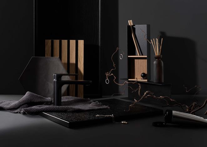 Moodboard til Black Oak House
