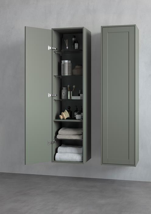 Høyskap GRAND Classic 40 i NCS S 4005-G50Y.
