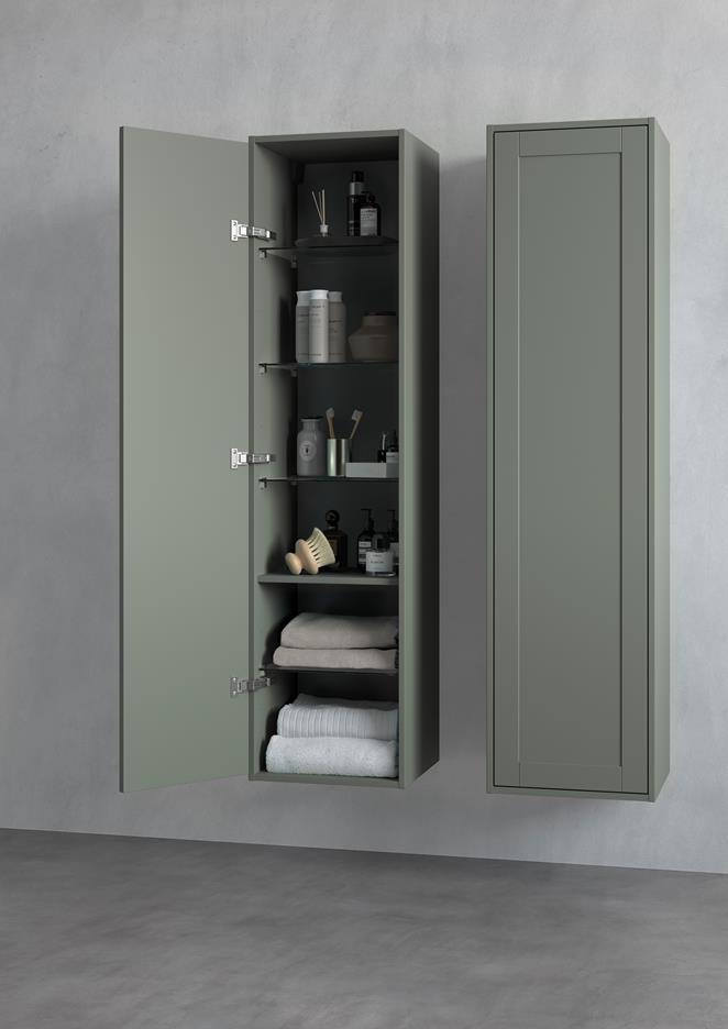 Høyskap GRAND Classic 40 i NCS S 4005-G50Y.
