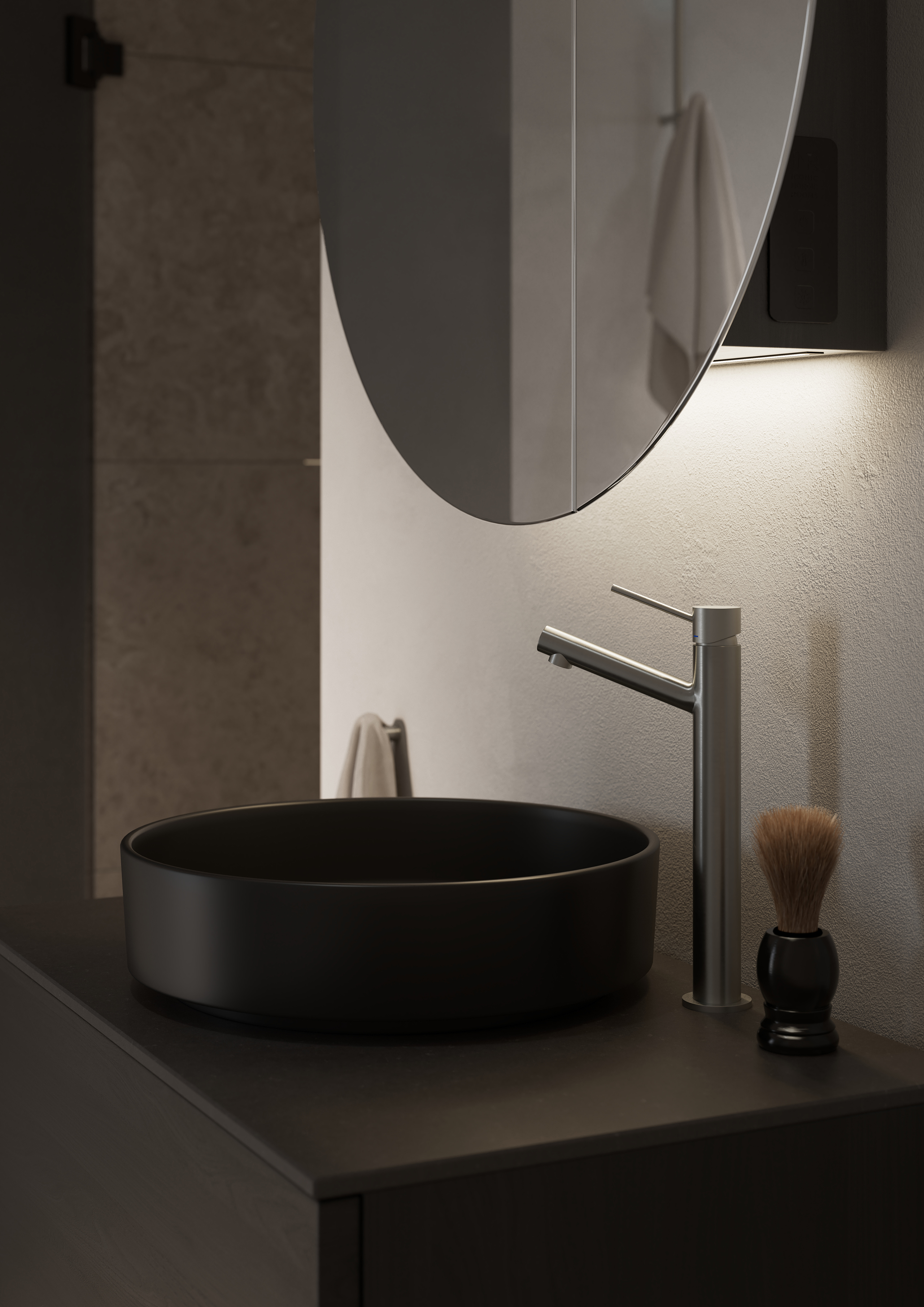 Steel Vector High Brushed Stainless