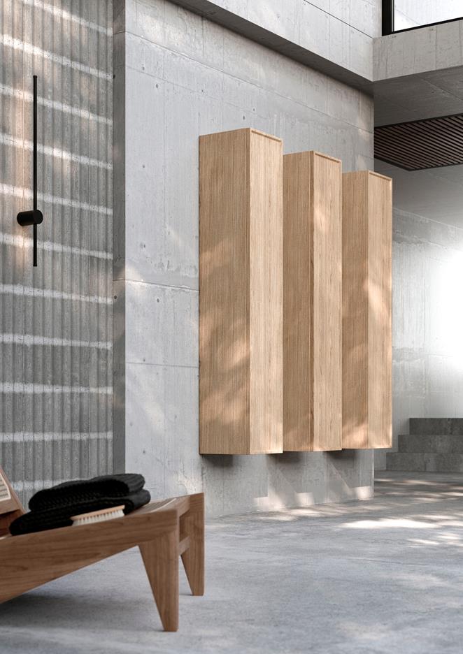 Høyskap AIR Wood 40 i Natural Oak.
