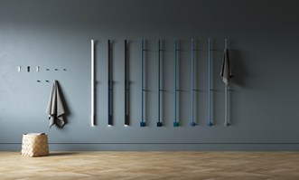 Bli kjent  med våre energieffektive og lange, slanke elektriske håndkletørkere i tre varianter, og finn ut hvordan lekker design og fine materialer kan gi både varme, lys og stil. 
