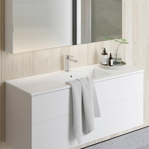 VISKAN Solid 120 med speilskap STAGE 120.
