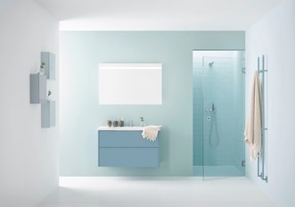 GRAND Solid 80 NCS med speil TOUCH 80. Dusjdør ARC 2 Original.
