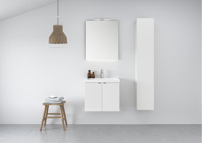 VISKAN Solid 60 med speil FEEL 60.
